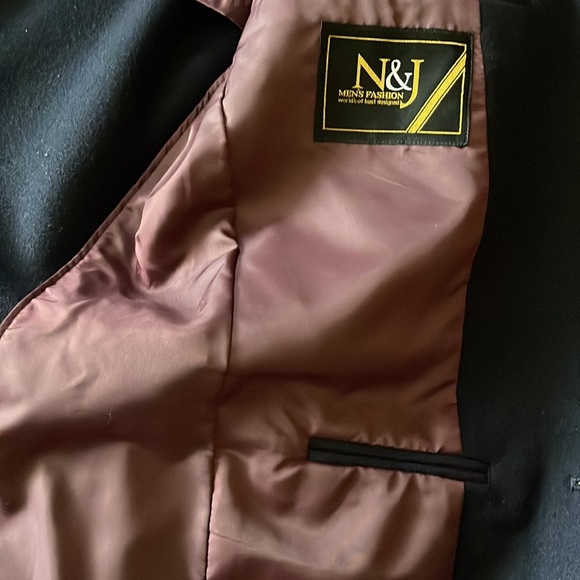 Vintage Navy Blue Wool Blazer - small size - Picture 8 of 8